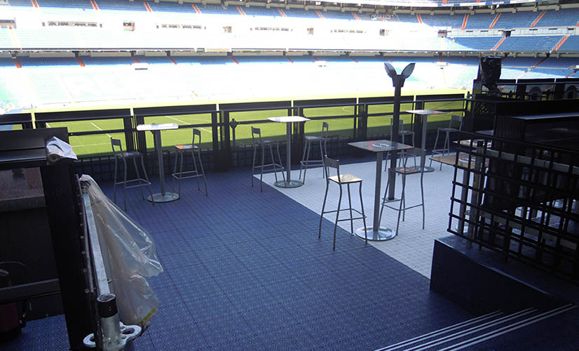 Suelo para terrazas – Terraza de verano Santiago Bernabeu – Bergo Suelo para terrazas - Terraza de verano Santiago Bernabeu - Bergo