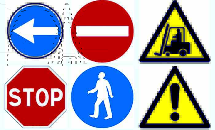 Colección de pictogramas Traficline