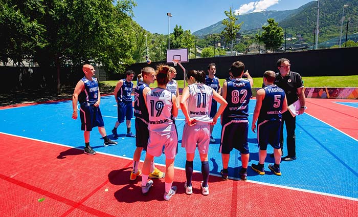 suelo deportivo exterior - Suelo baloncesto - bergo multisport