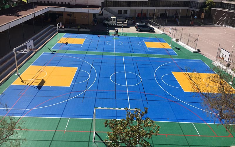 Suelos de exterior deportivos – suelo de patio – Multisport
