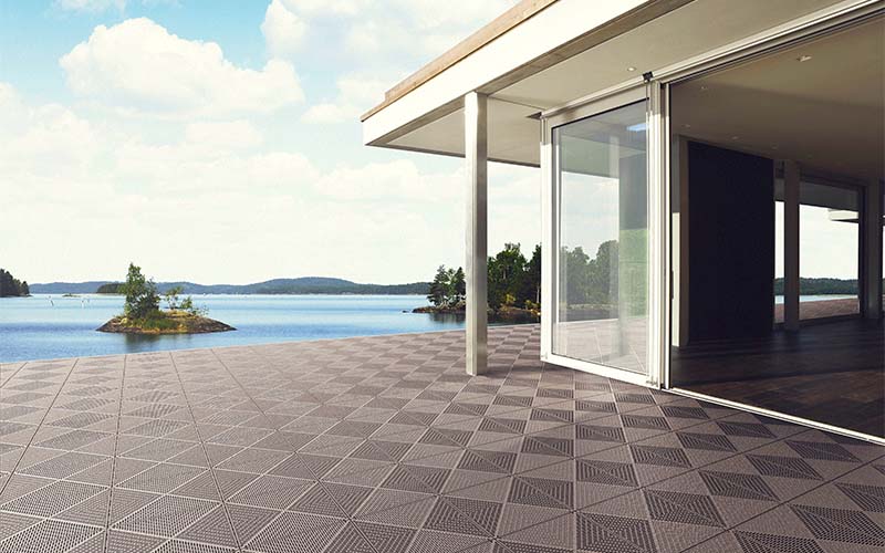 Suelo para terraza – suelo para balcon – losetas Bergo