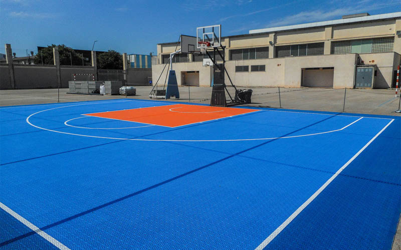 Suelo deportivo – Suelo pista baloncesto 3×3 – Bergo Multisport
